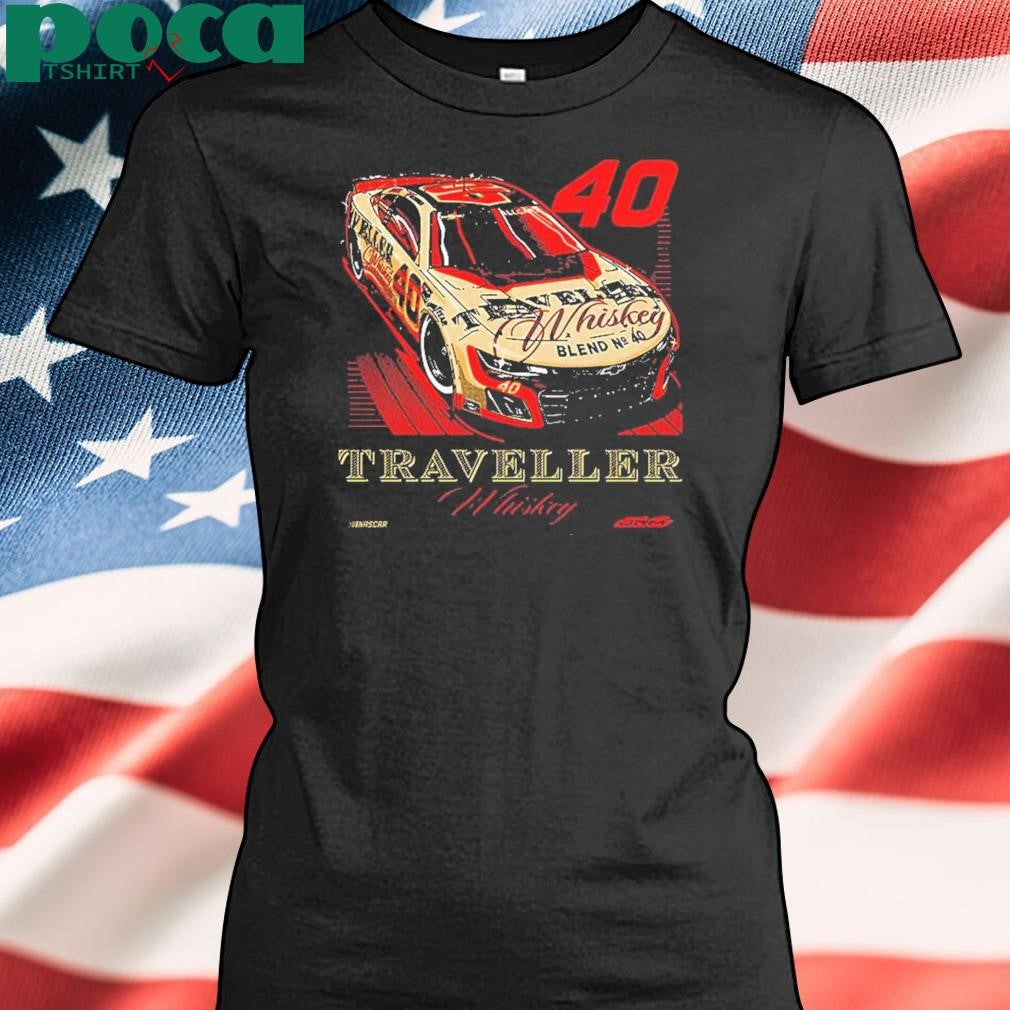 Justin Allgaier 40 Traveller Whiskey Chevrolet Natural Daytona 500 Merchandise T-Shirt
