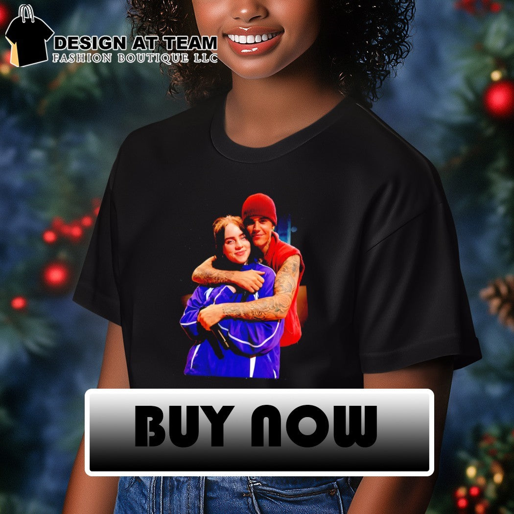 Justin Bieber Billie Eilish One Less Lonely Girl Wash shirt