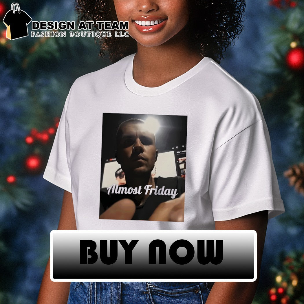Justin Bieber Coachella Almost Friday photo shirt