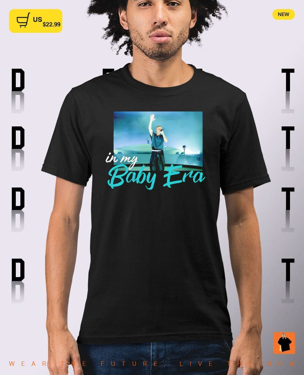 Justin Bieber In My Baby Era photo shirt