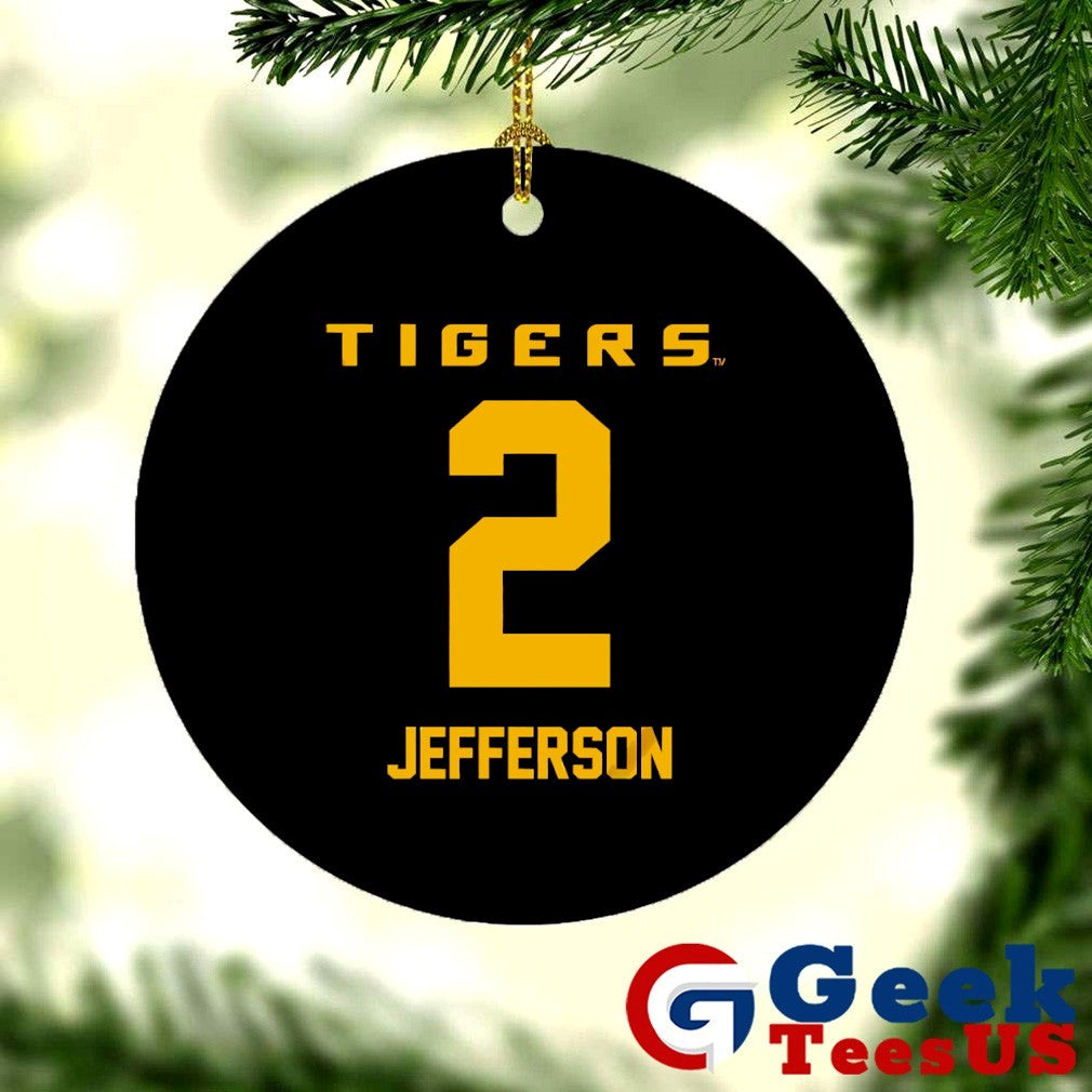 Justin Jefferson 2 LSU Football shirt