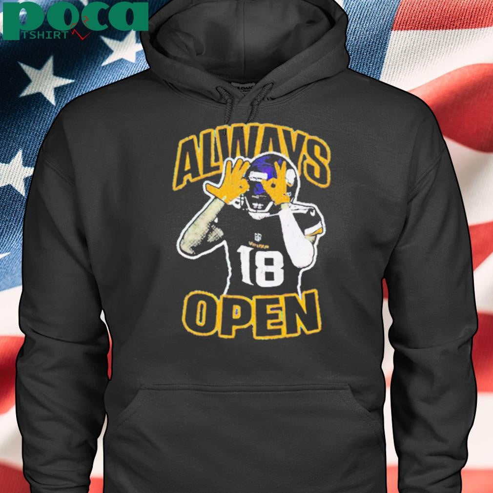 Justin Jefferson Always Open Bootleg Vintage shirt