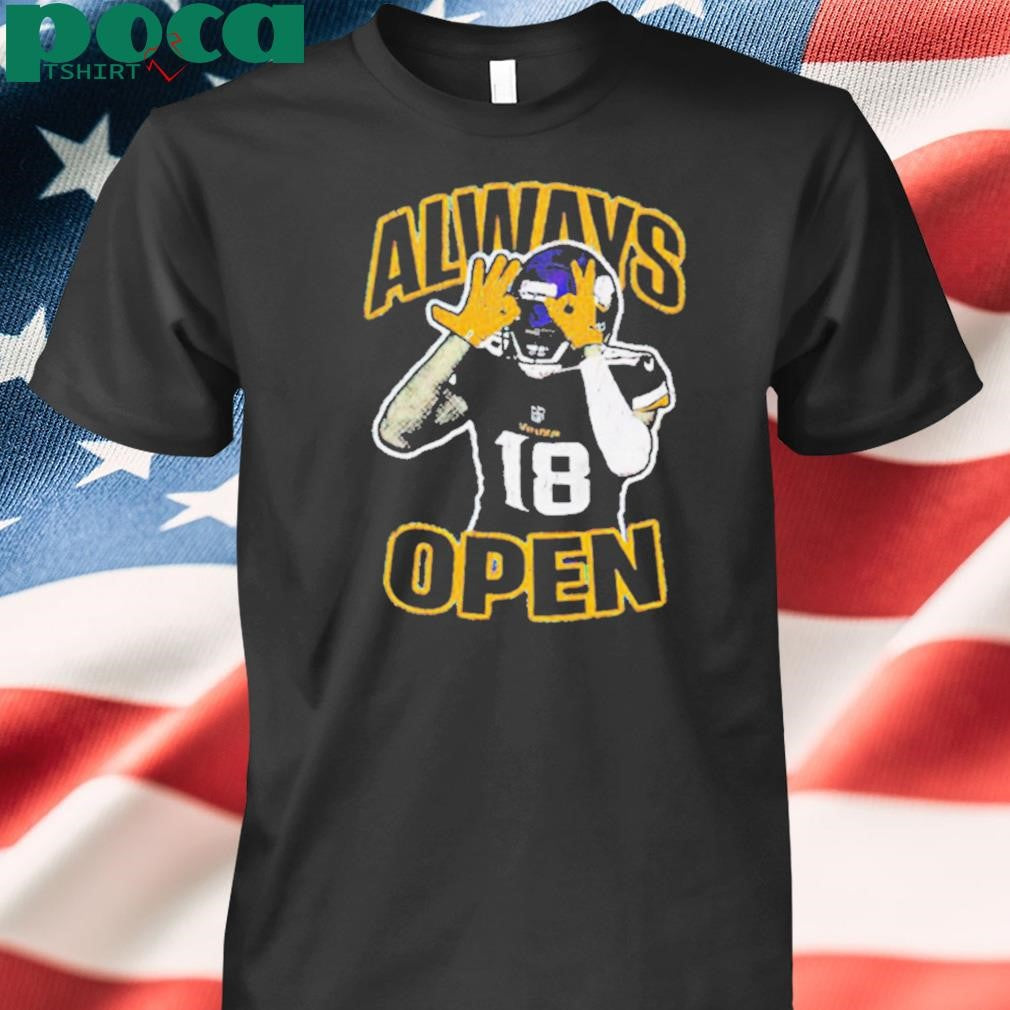 Justin Jefferson Always Open Bootleg Vintage shirt