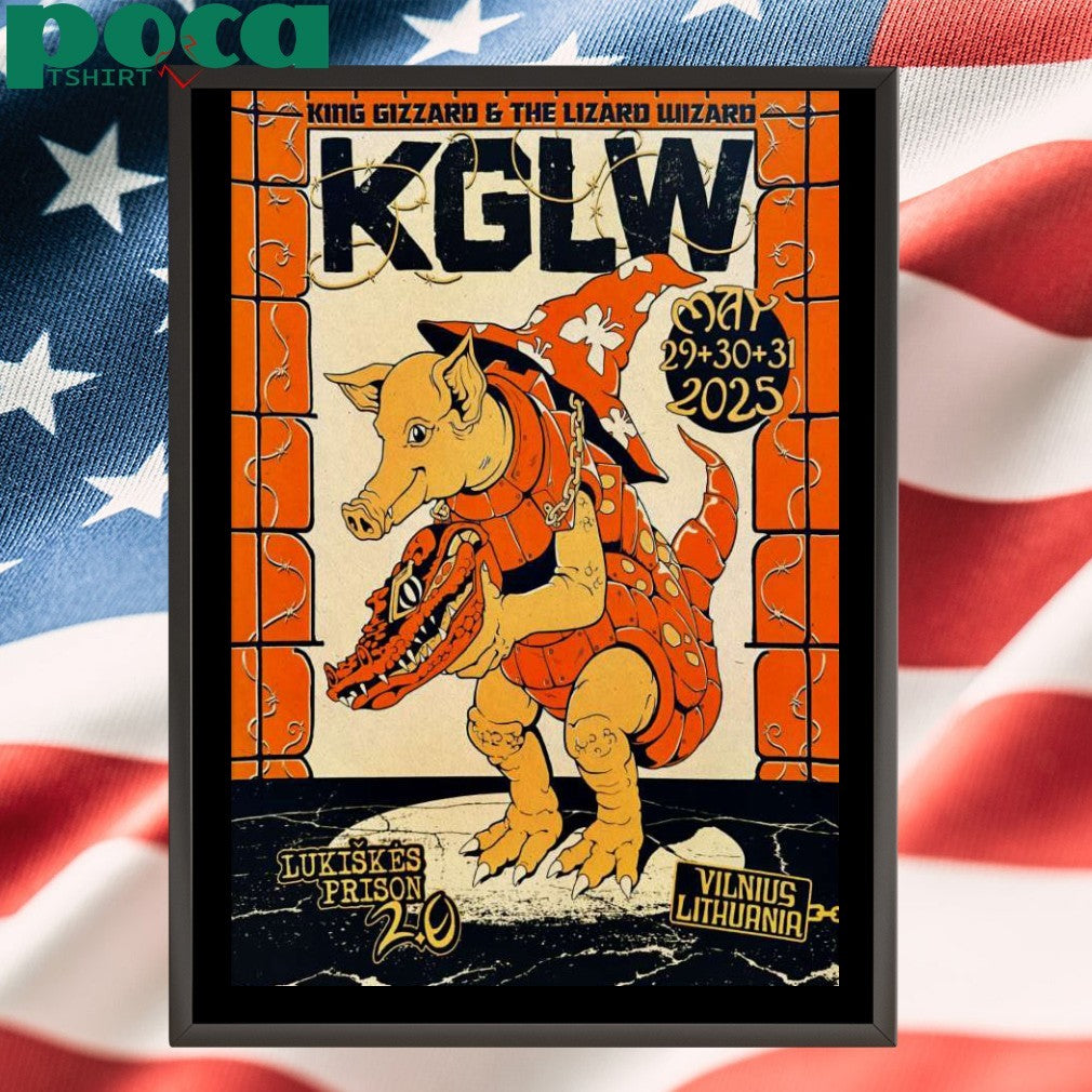 KGLW In Vilnius Lithuania May 29-31 2025 Poster Shirt