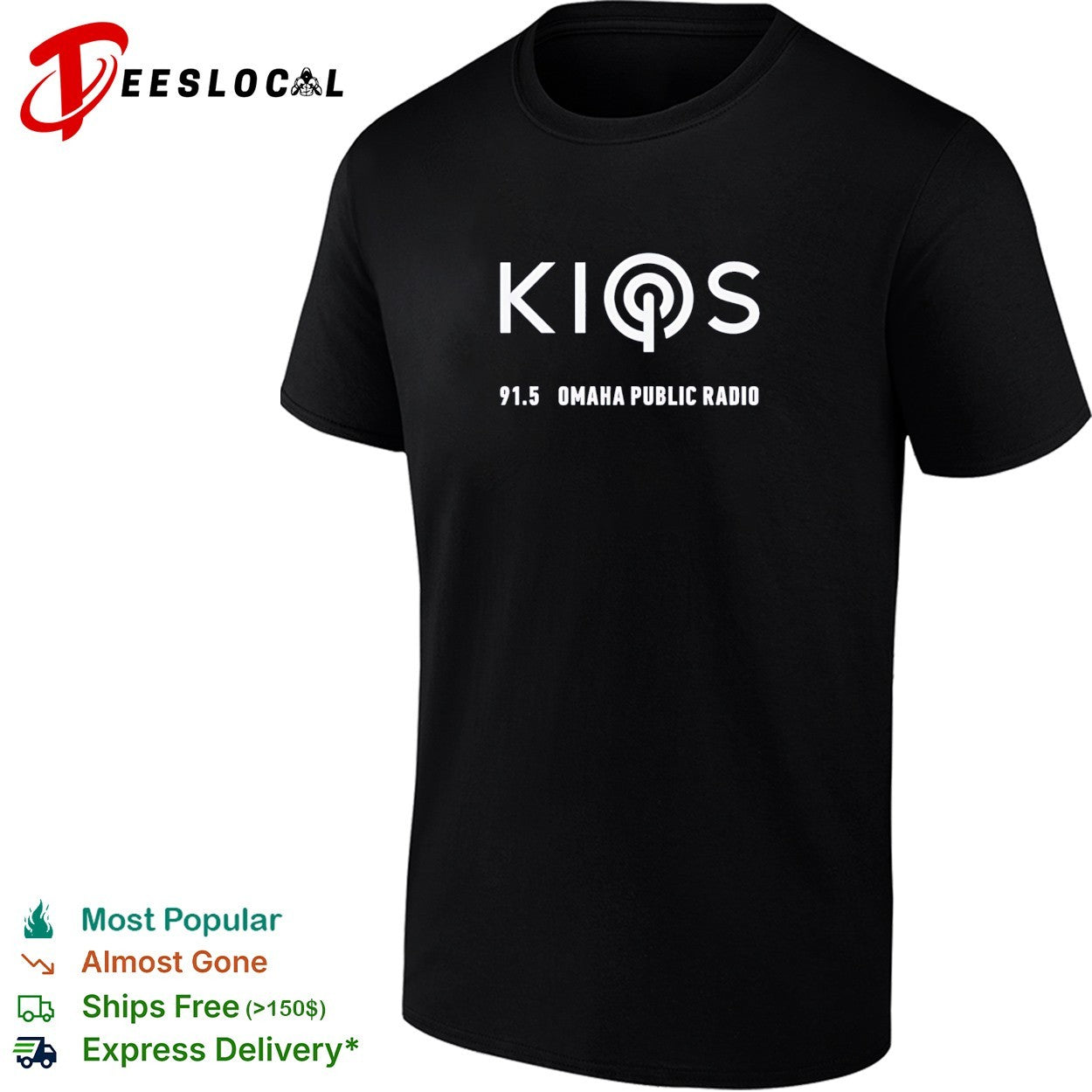 KIQS 91 5 Omaha Public Radio shirt