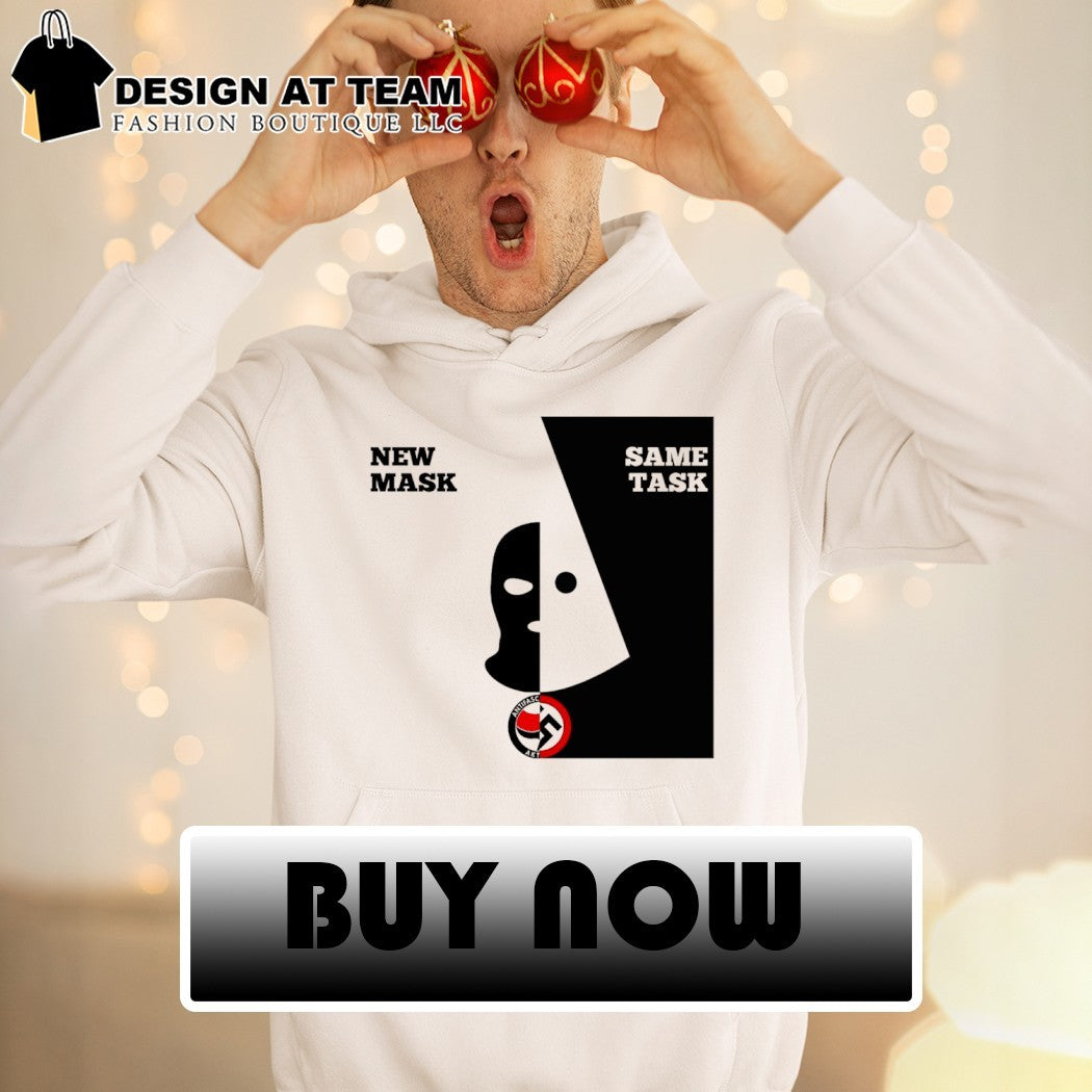 KKK Klan new mask vs same mask political shirt