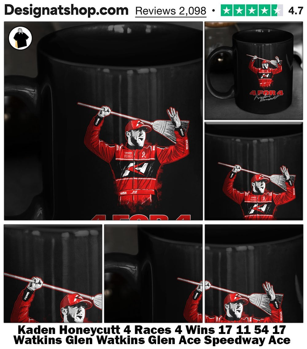 Kaden Honeycutt 4 Races 4 Wins 17 11 54 17 Watkins Glen Watkins Glen Ace Speedway Ace Speedway shirt