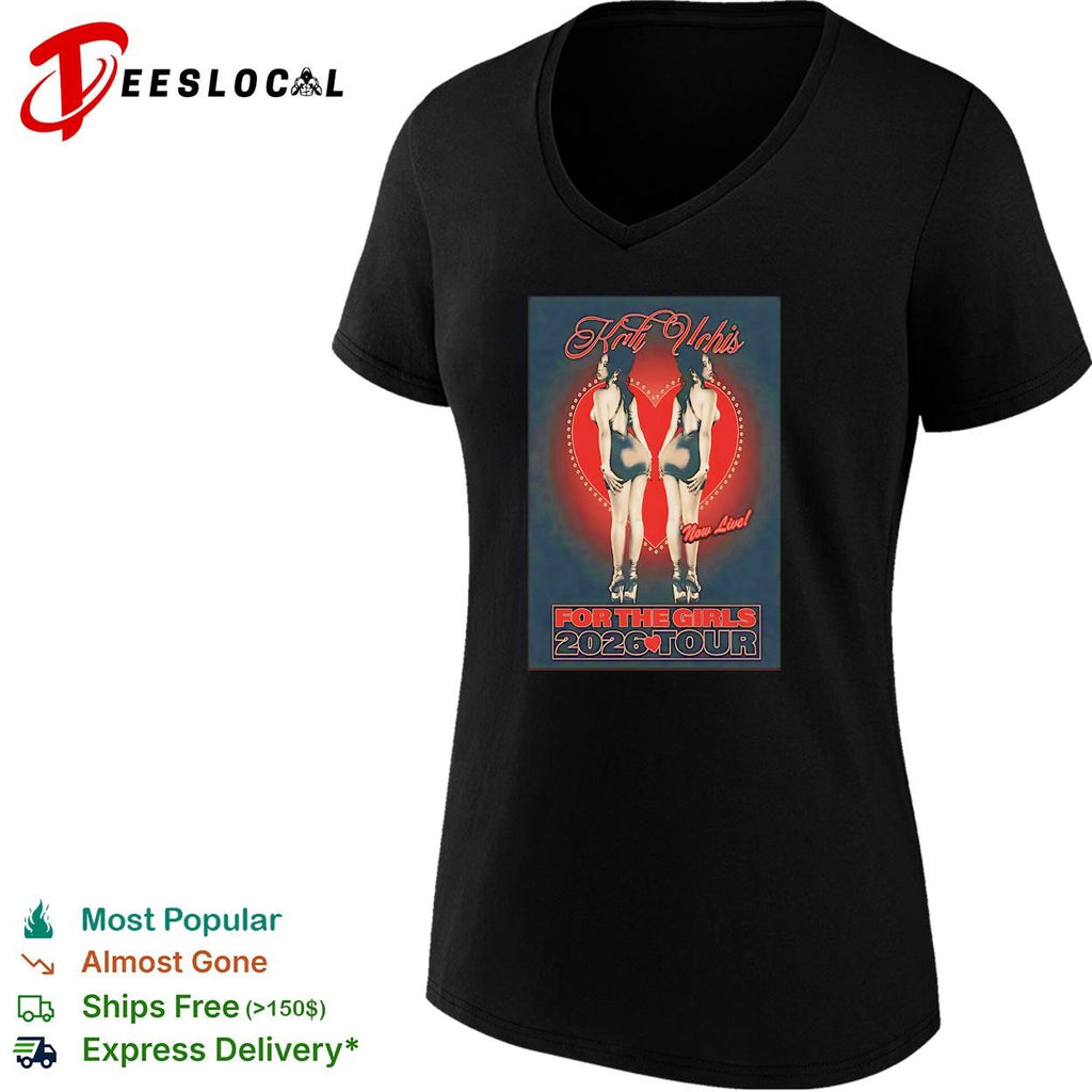 Kali Uchis For The Girls Tour twin women now live 2026 shirt