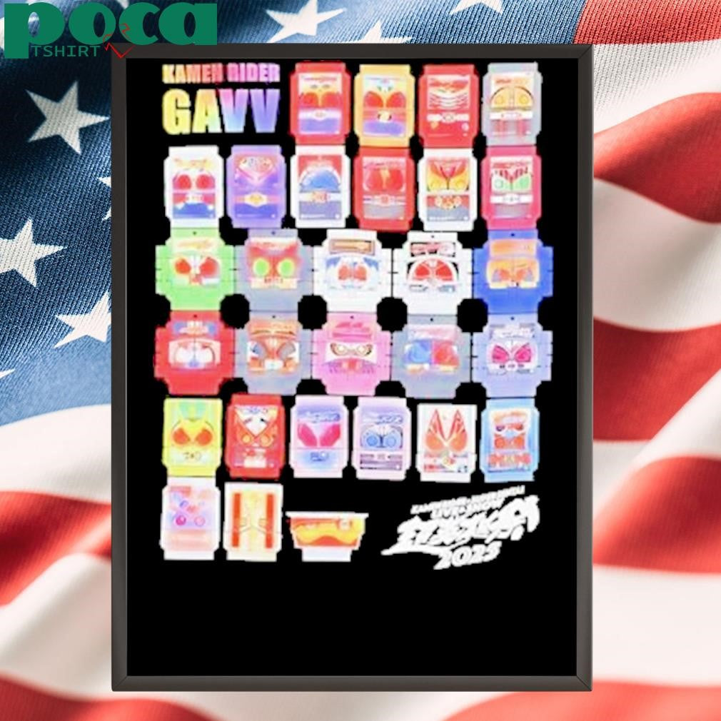 Kamen Rider Gavv Live Show 2025 Shirt