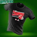 Kansas City Chiefs 2025 AFC Championship Conference Champions helmet shirt