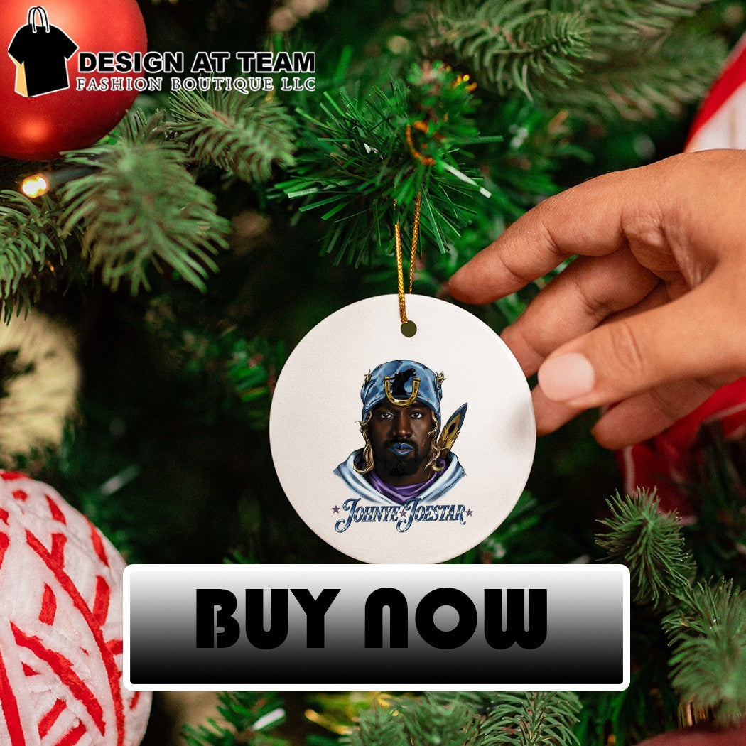 Kanye West Anime Mashup Johnye Joestar cartoon shirt