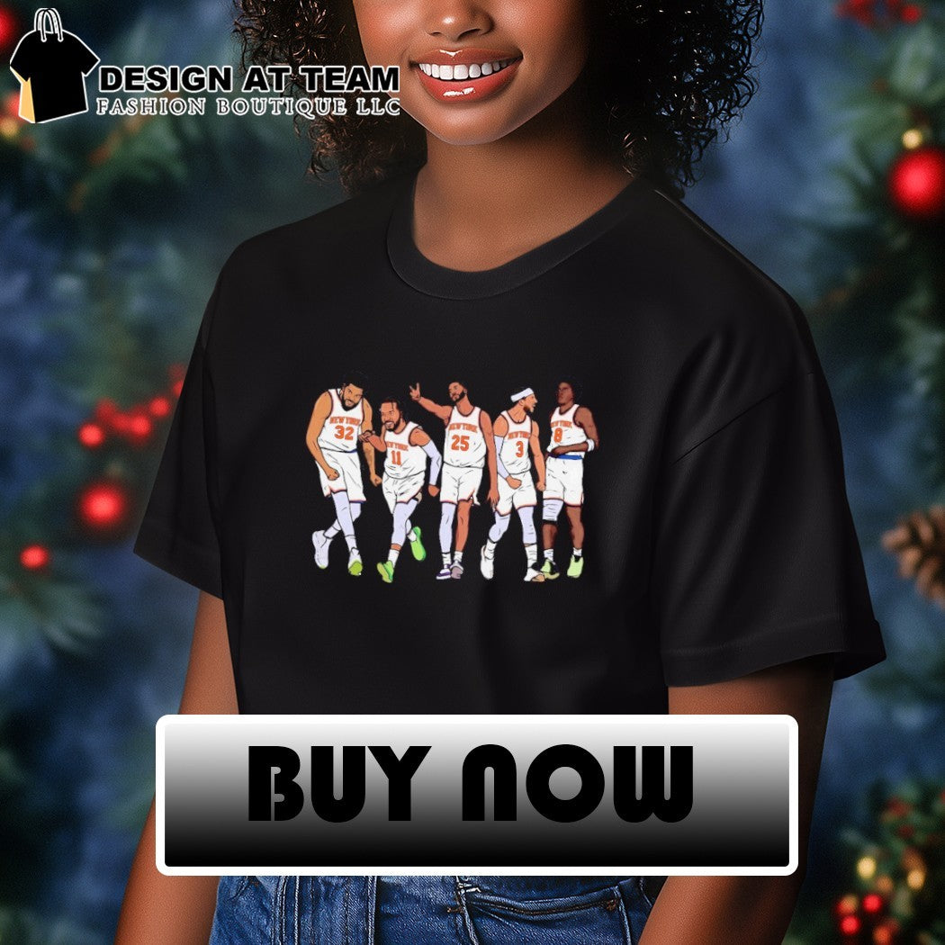 Karl-Anthony Towns Jalen Brunson Josh Hart OG Anunoby Mikal Bridges NYC Fan Gift shirt