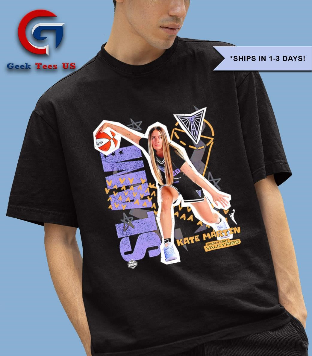 Kate Martin Golden State Valkyries WNBA Slam shirt