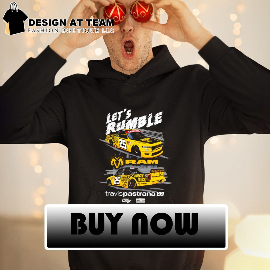 Kaulig Racing x Ram Let’s Rumble Travis Pastrana 2026 shirt