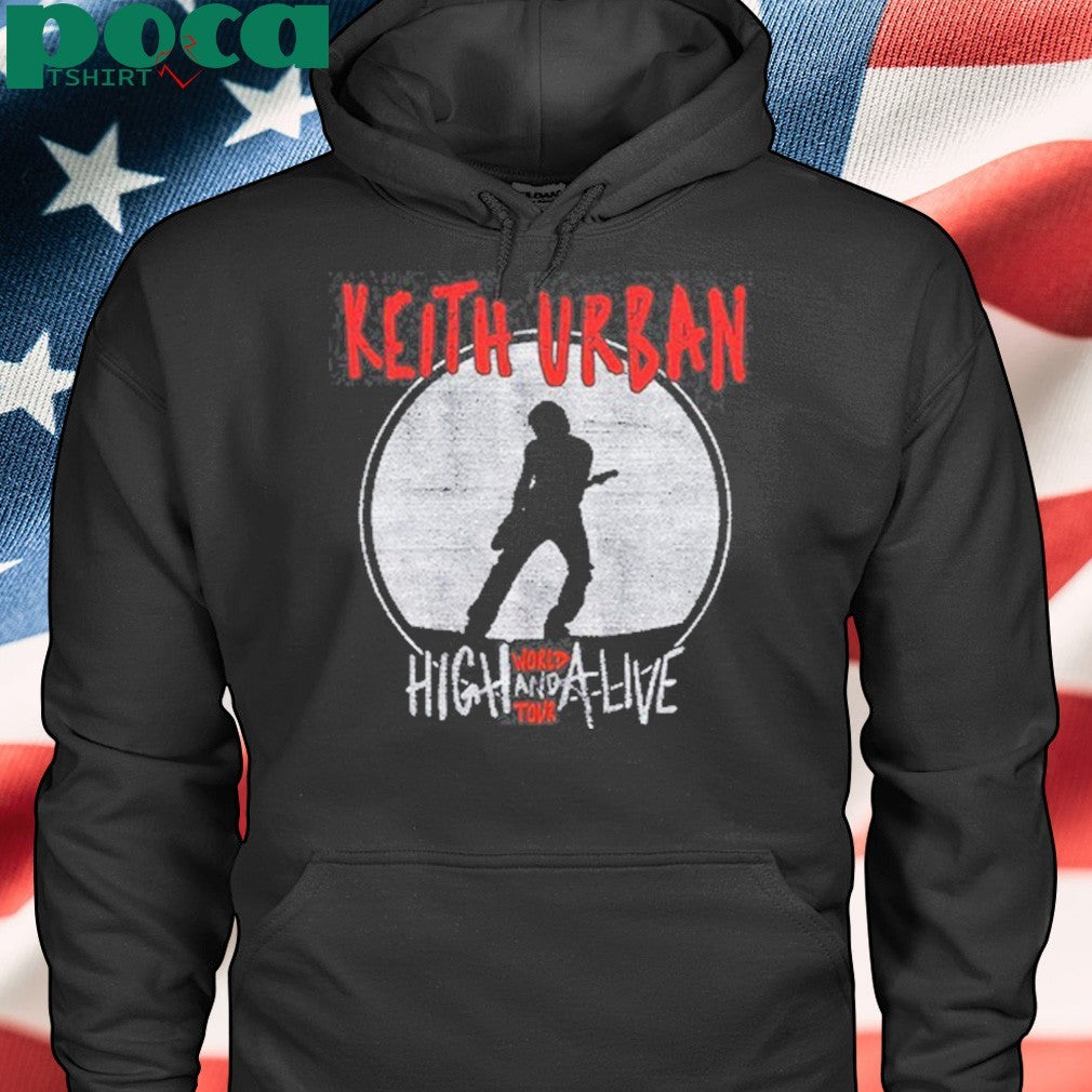 Keith Urban Ladies High And Alive World Tour 2025 Shirt