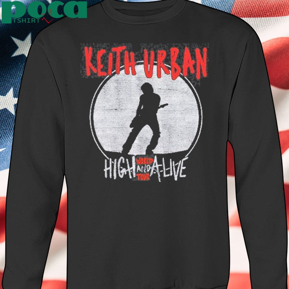 Keith Urban Ladies High And Alive World Tour 2025 Shirt