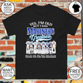 Ken Griffey Jr. Ichiro Suzuki and Randy Johnson Seattle Mariners Baseball signatures shirt