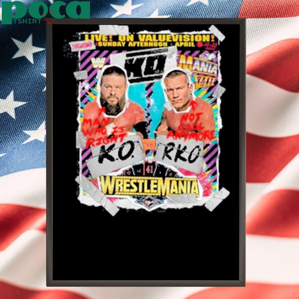 Kevin Owens 41 ko mania shirt