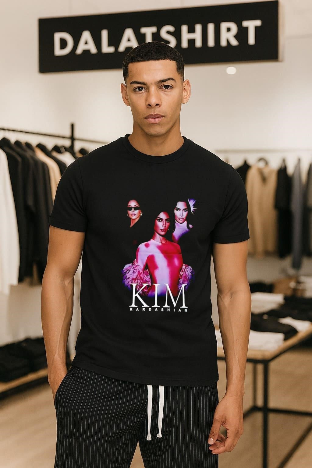 Kim Kardashian Celebrity graphic shirt
