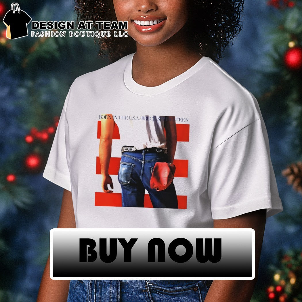 Kim Taehyung BTS Bruce Springsteen born in the USA shirt