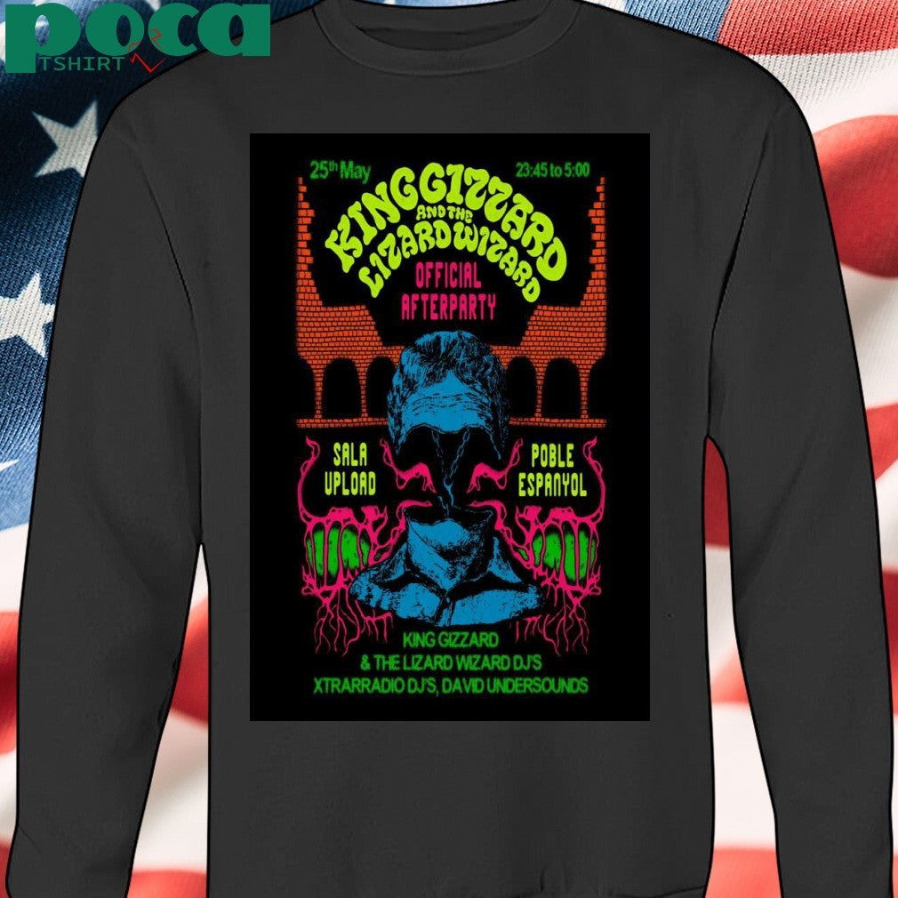 King Gizzard And The Lizard Wizard Poble Espanyol in Barcelona Spain May 25 2025 Poster Shirt