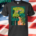 King Gizzard At Ancient Theatre In Plovdiv Bulgaria On June 8-9-10 2025 Green Fish Shirt