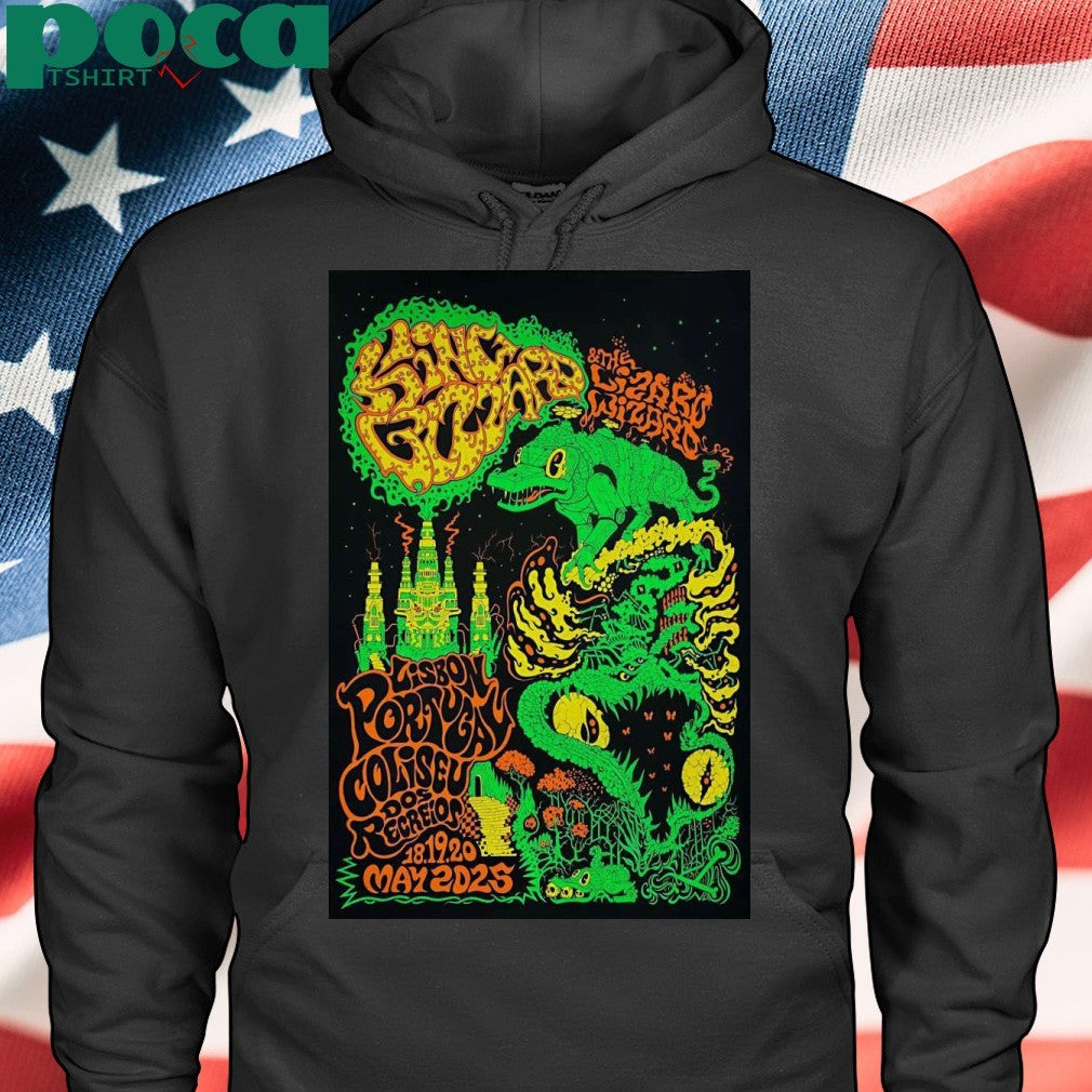 King Gizzard & The Lizard Wizard May 18, 2025 In Lisbon, Portugal Poster shirt