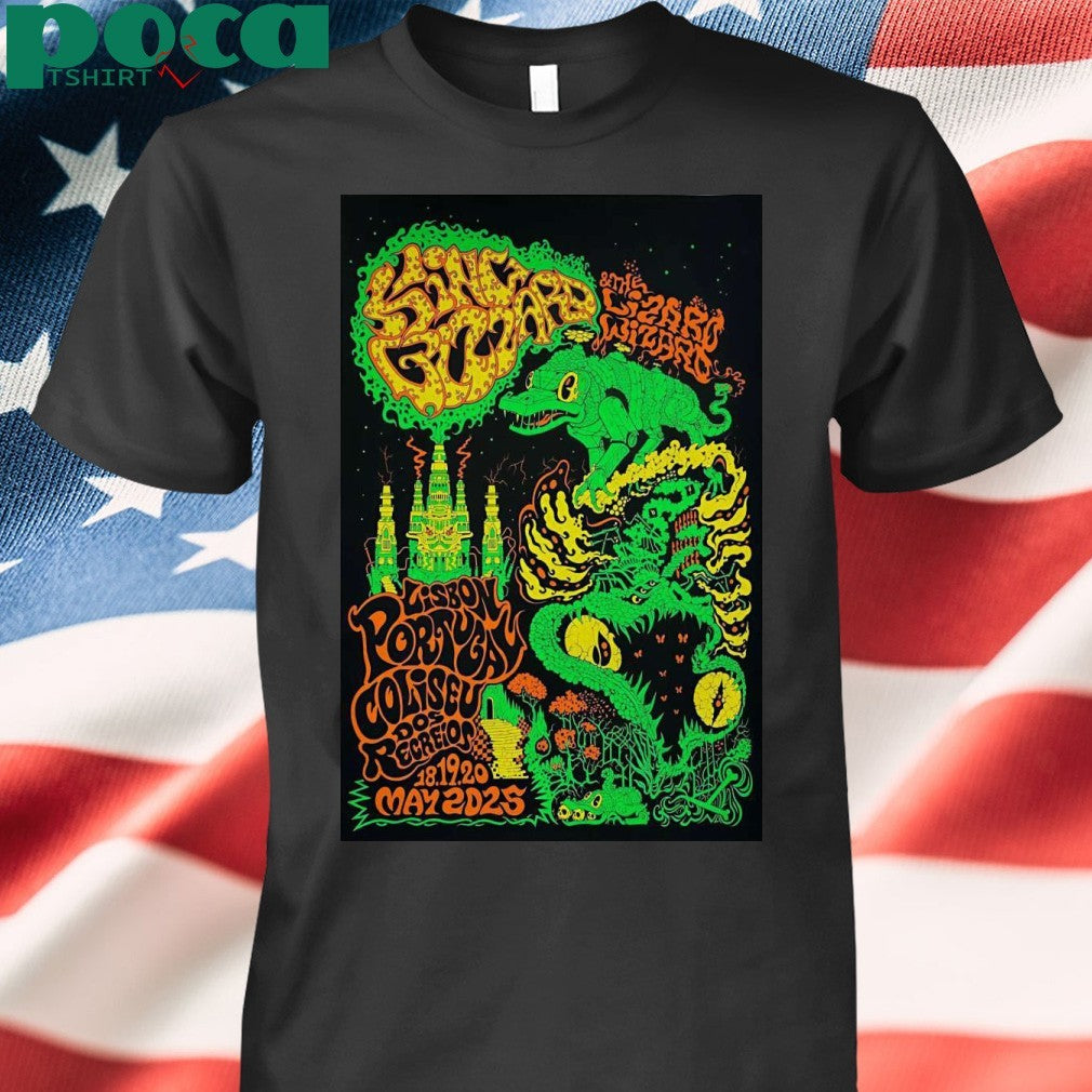 King Gizzard & The Lizard Wizard May 18, 2025 In Lisbon, Portugal Poster shirt