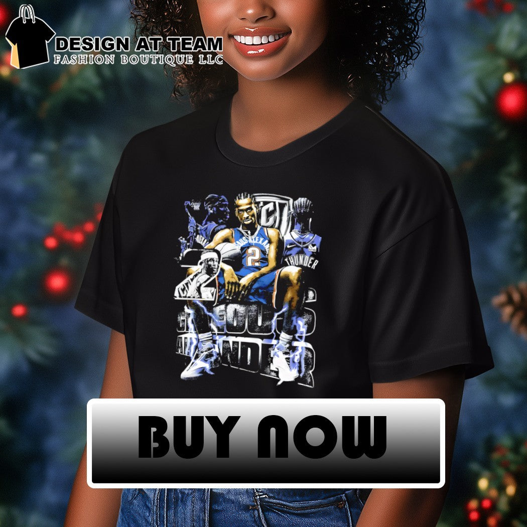 King Shai Gilgeous-Alexander Oklahoma City Thunder Basketball NBA 2026 graphic shirt
