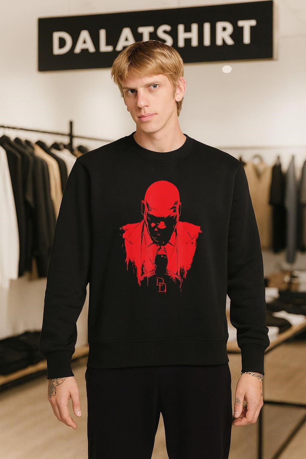 Kingpin Wilson Fisk Daredevil Red shirt
