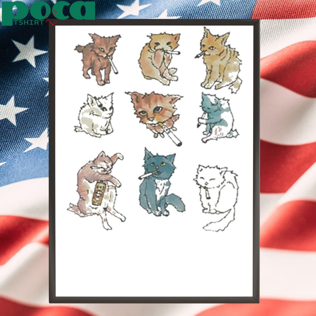 Kitty Ciggy Gang Shirt