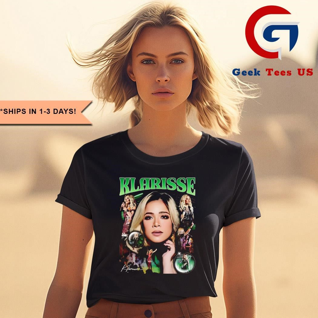 Klarisse de Guzman graphic shirt