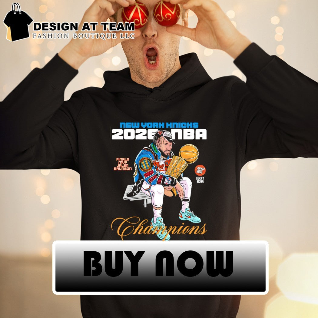 Knicks 2026 NBA Champions Finals MVP Jalen Brunson shirt