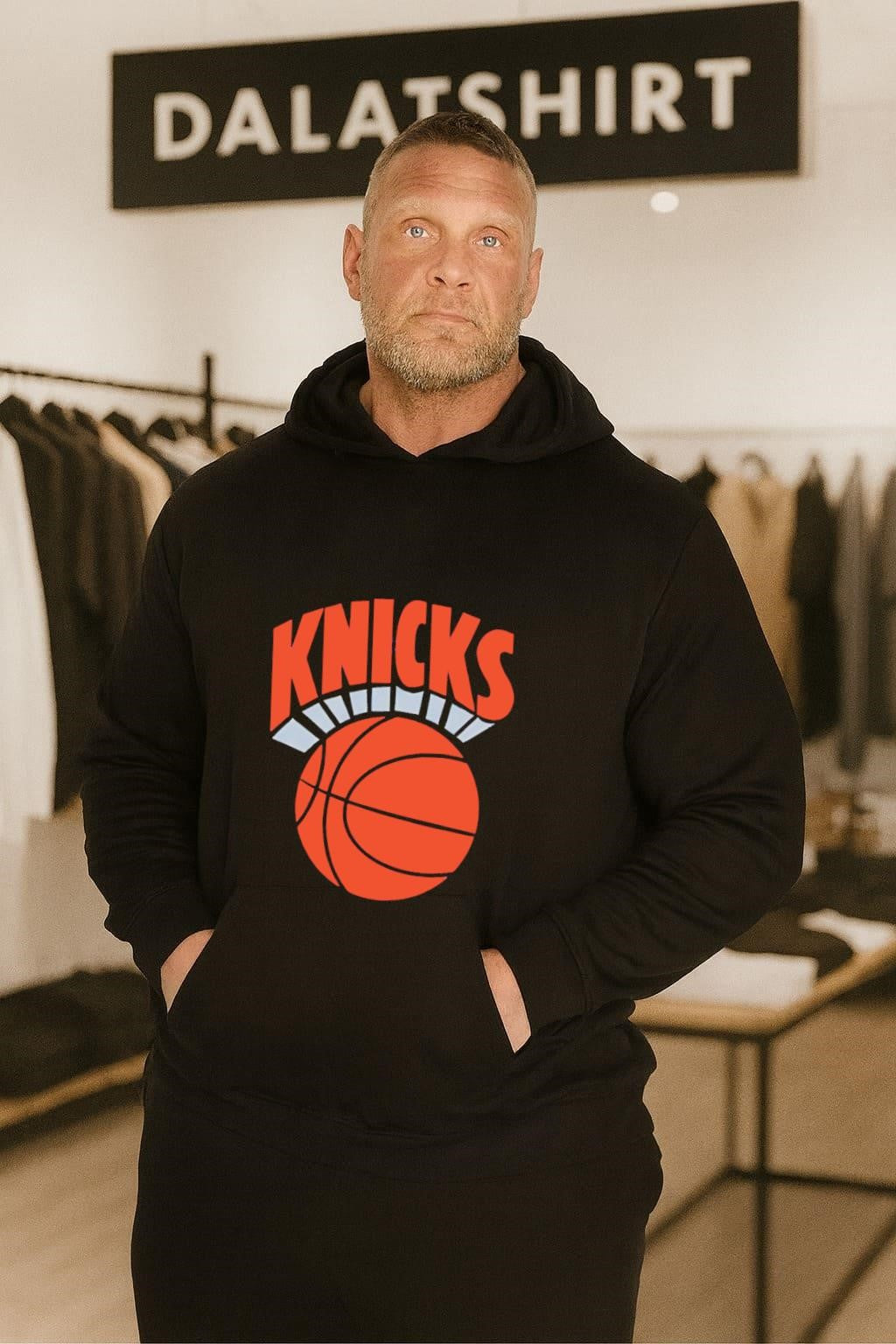 Knicks Basketball Orange Ball shirt