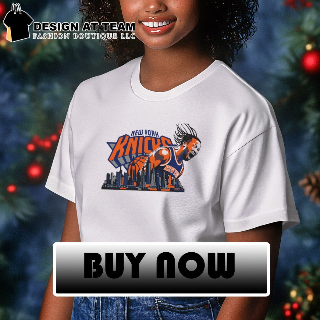Knicks Jalen Brunson Celebration Graphic shirt