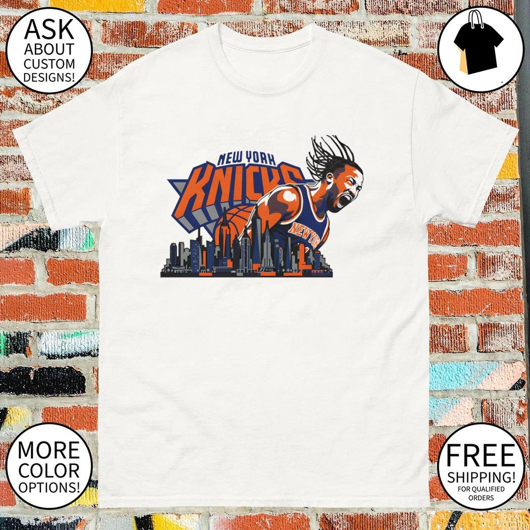 Knicks Jalen Brunson Celebration Graphic shirt