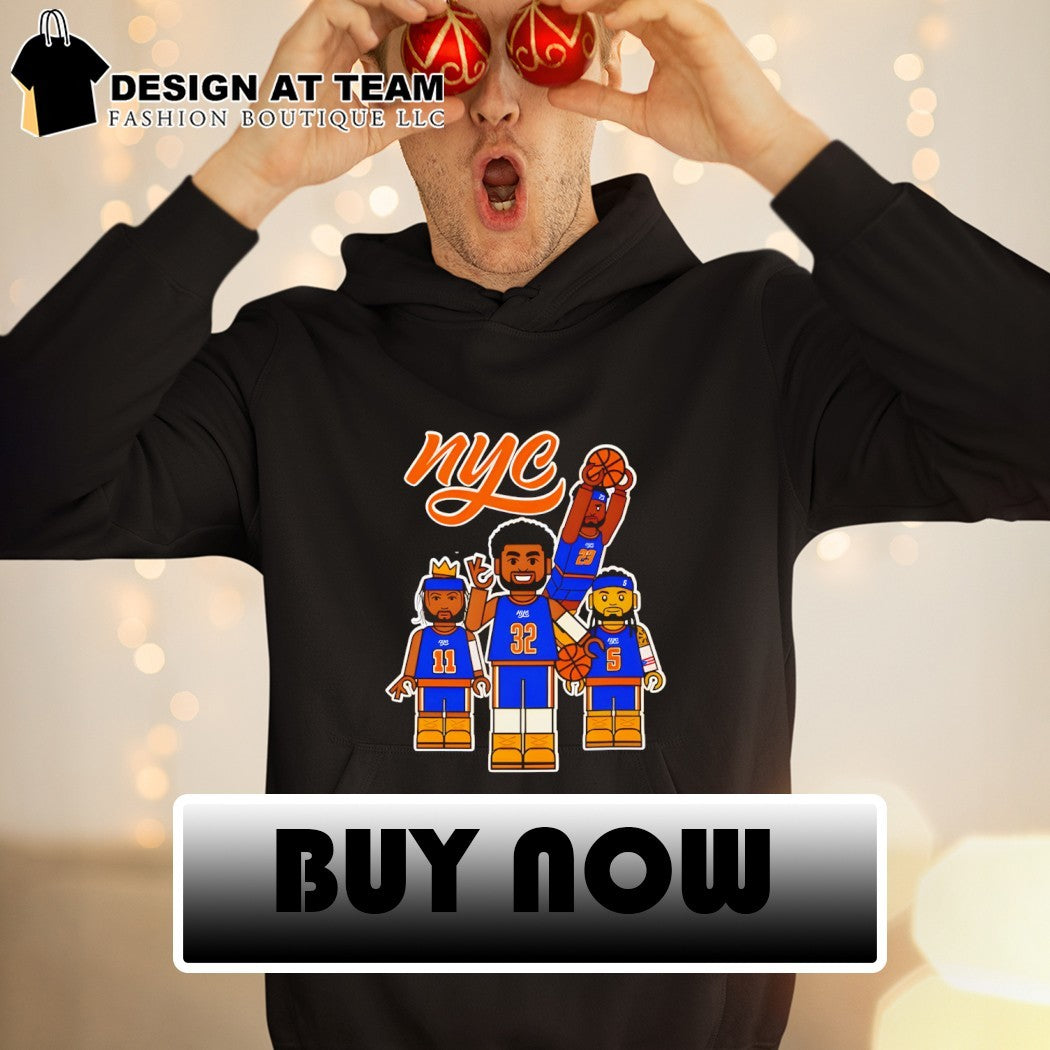 Knicks basketball player gamer style NYC Team Graphic shirt