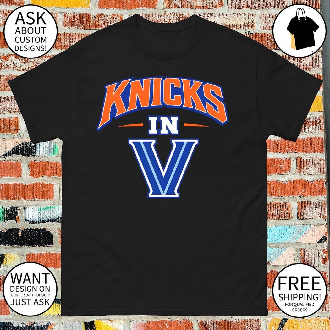Knicks in 5 V Logo Nova Knicks shirt