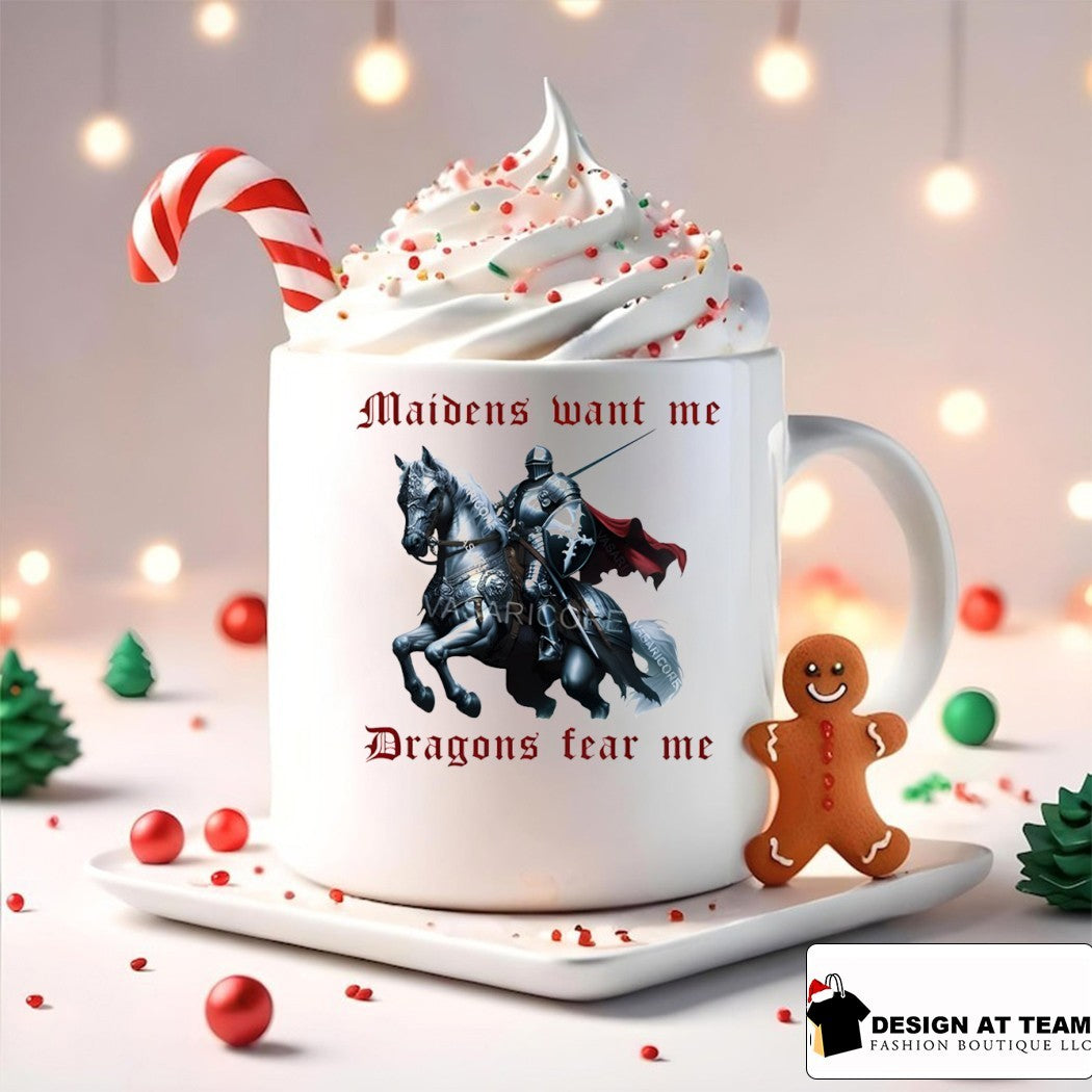 Knight maidens want me drago fear me shirt