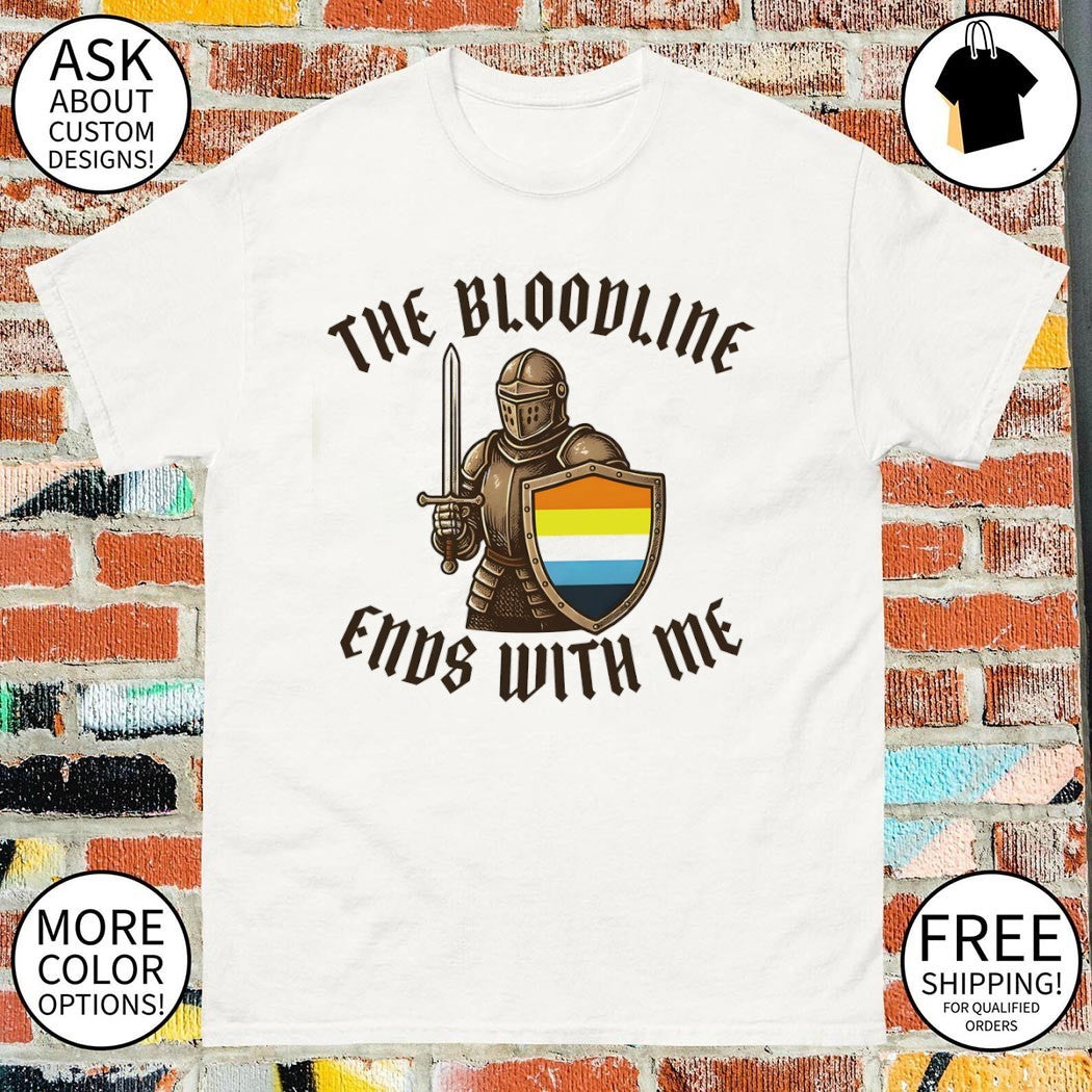 Knights the bloodline ends with me LGBT Pride Month shirt