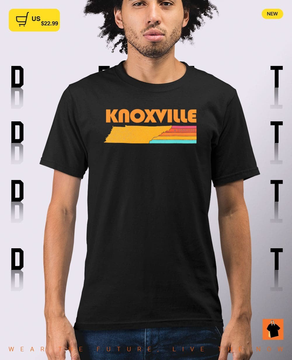 Knoxville Tennessee logo vintage shirt
