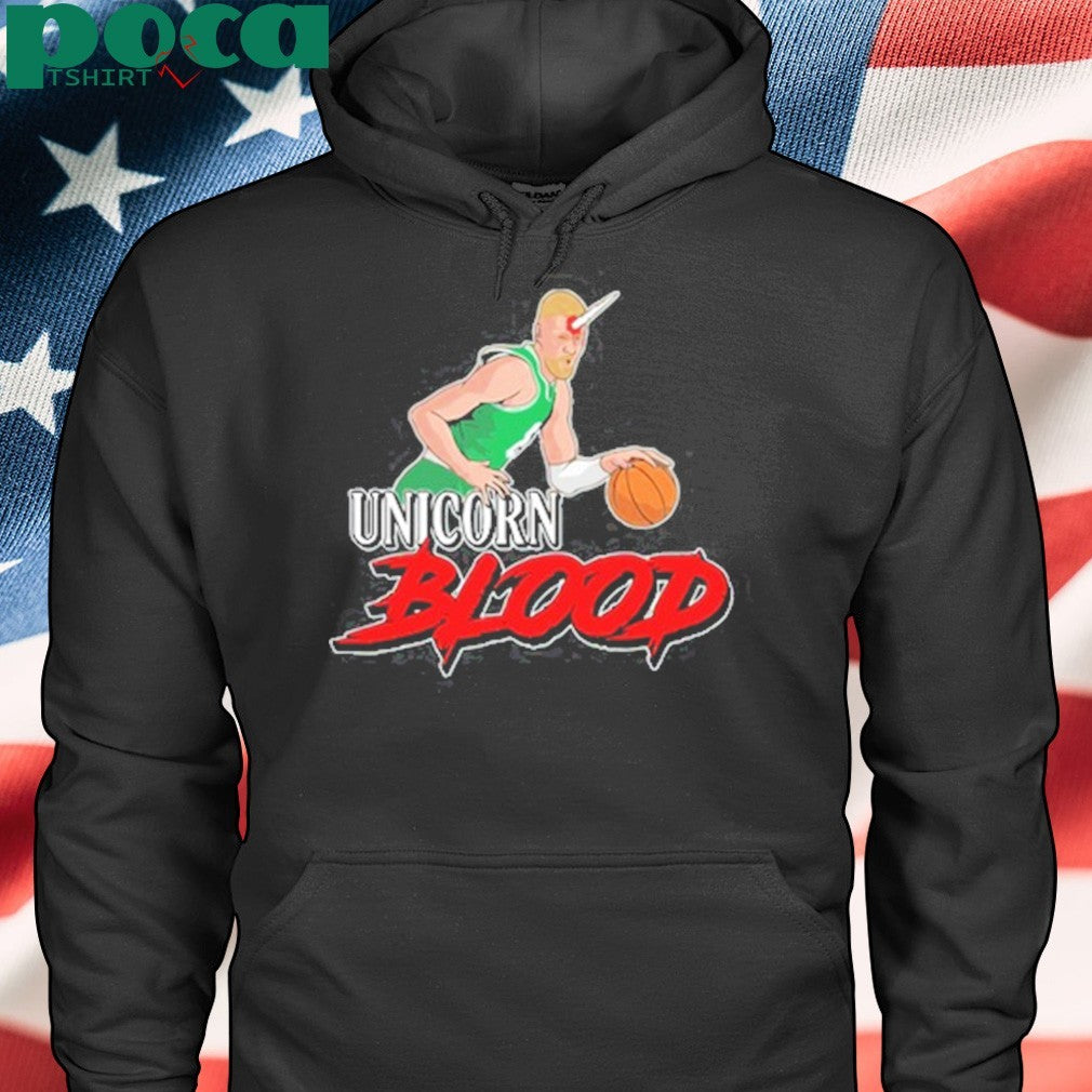 Kristaps Porzingis Unicorn blood shirt