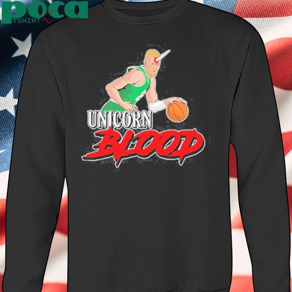 Kristaps Porzingis Unicorn blood shirt