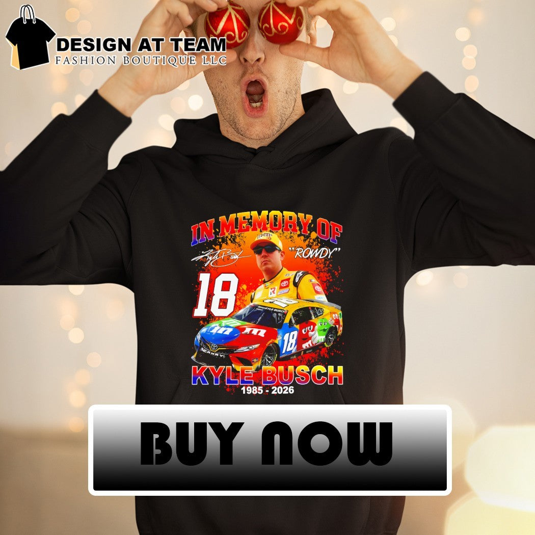 Kyle Busch 18 Racing Rowdy Busch Vintage Style signature shirt
