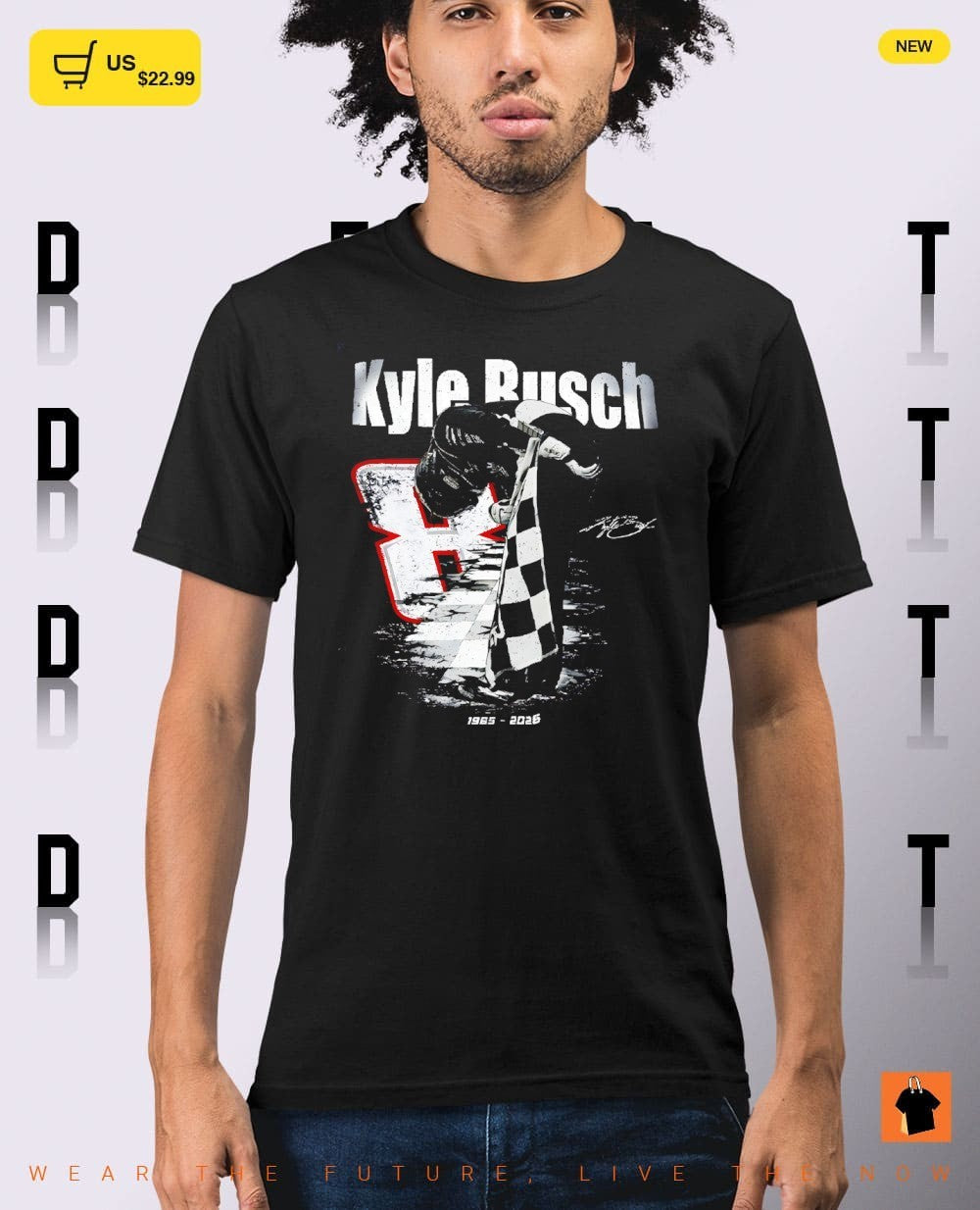 Kyle Busch Tribute Nascar Racing 1985 2926 vintage shirt