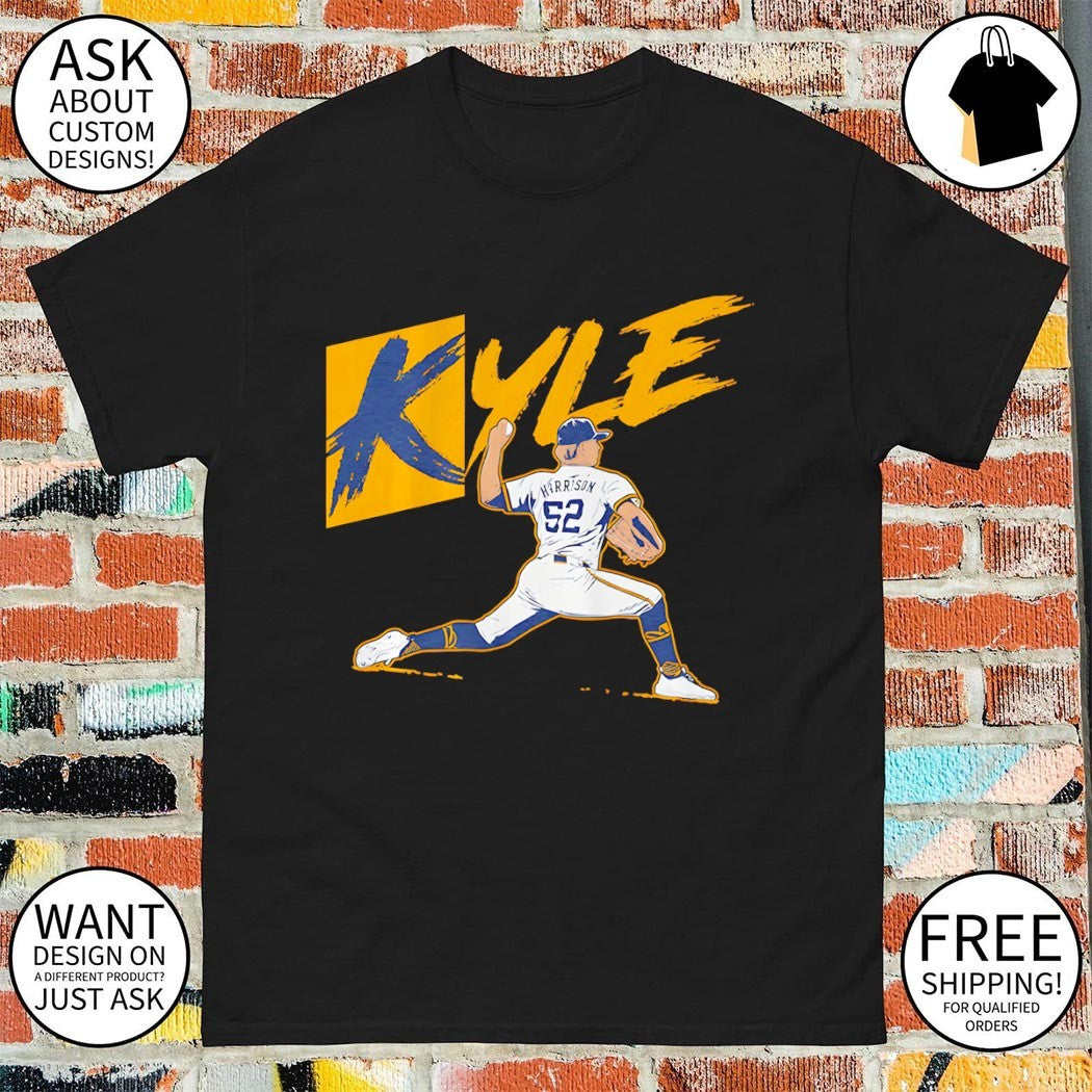 Kyle Harrison Milwaukee Brewers MLB Baseball K Sign shirt