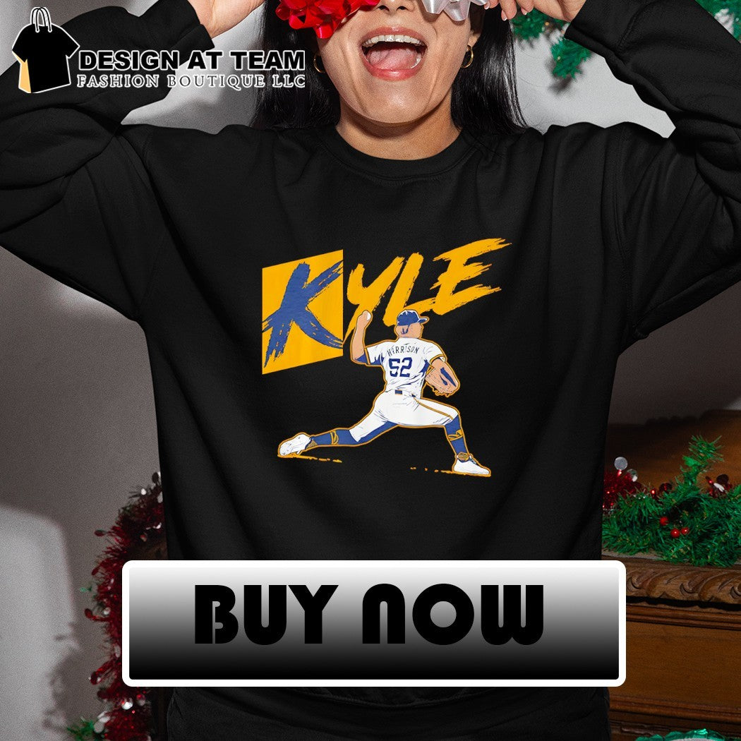 Kyle Harrison Milwaukee Brewers MLB Baseball K Sign shirt