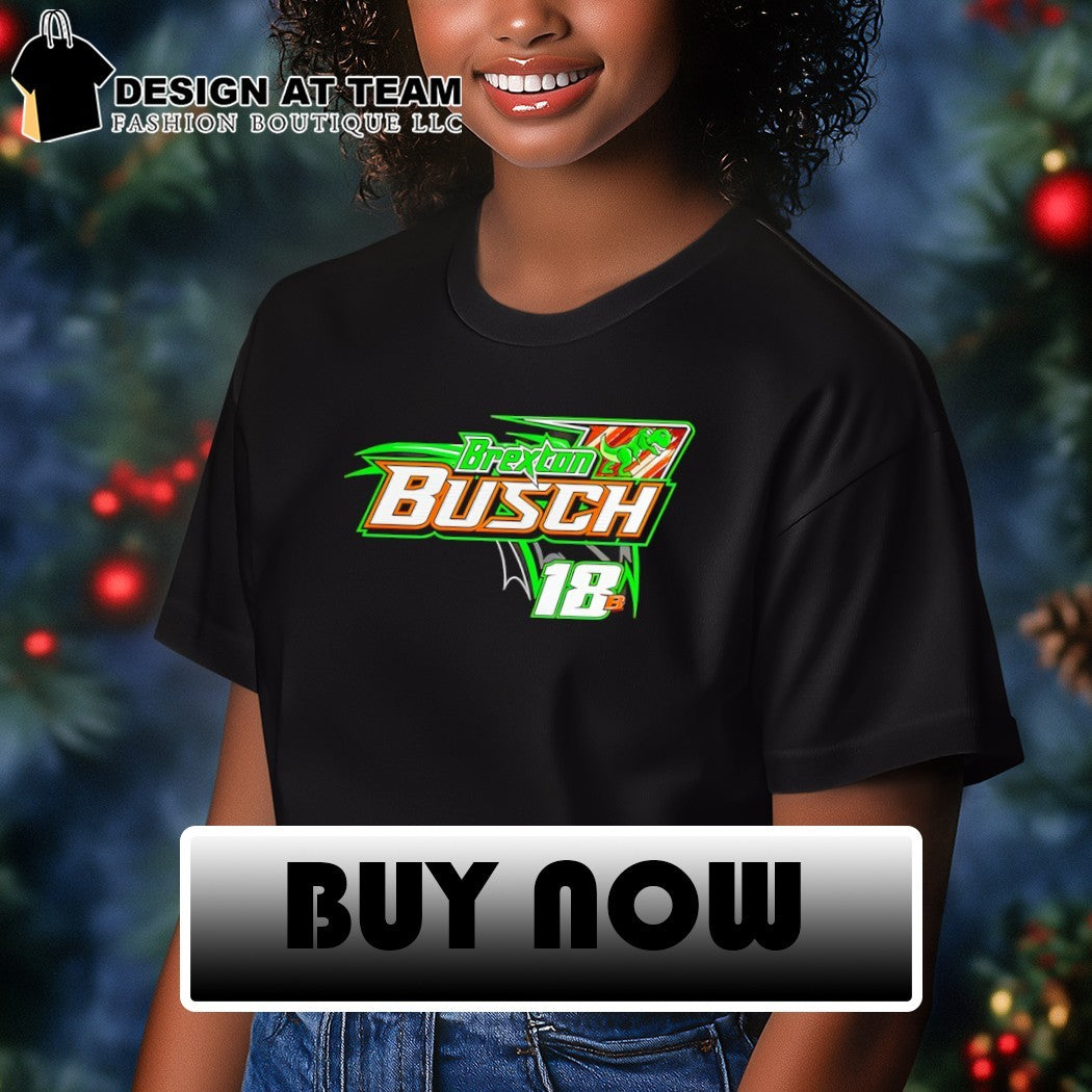 Kyle Larson 18 Brexton Busch Racing Nascar shirt