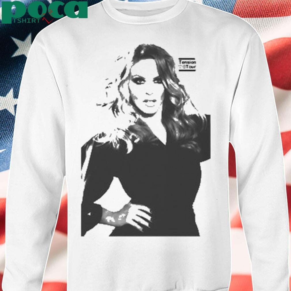 Kylie Tension Red Photo T Shirt