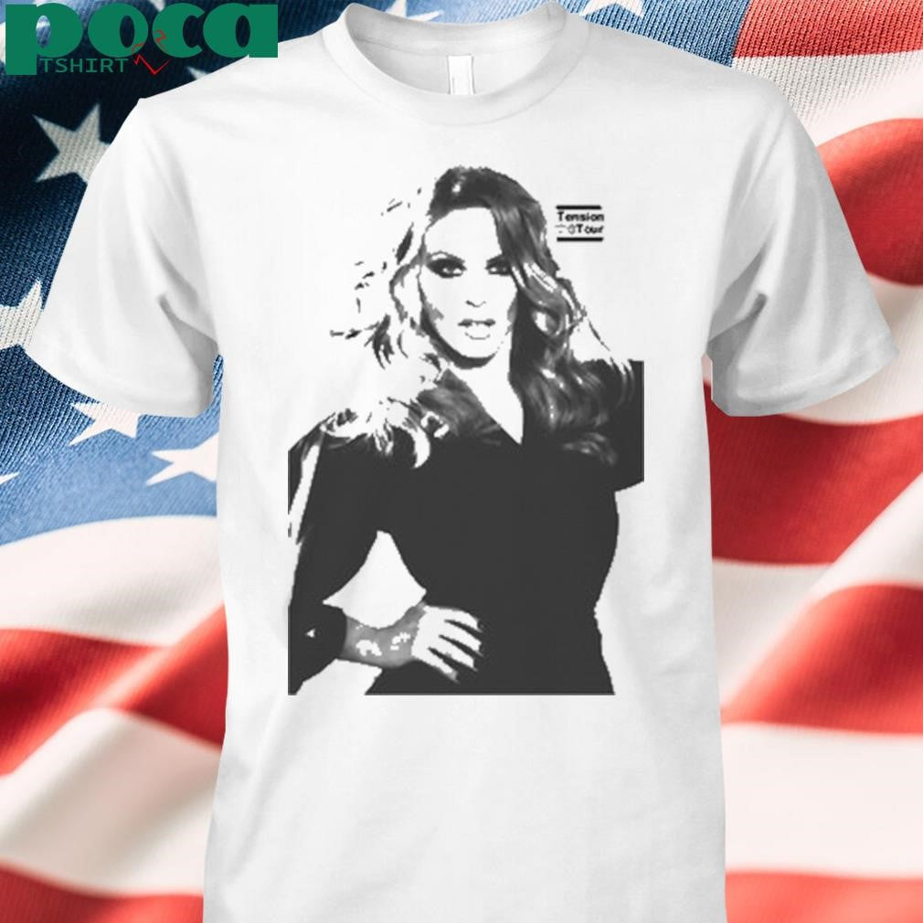 Kylie Tension Red Photo T Shirt